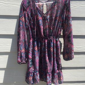 Paisley Pattern Dress